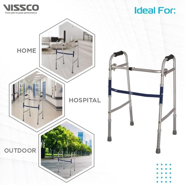 Vissco Dura Lite Walker | for Elderly and those Physically Challenged - Image 5