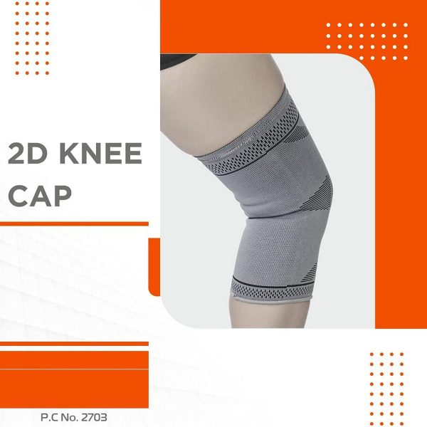 Vissco Knee Support Stretchable 2D Knee Cap for Pain Relief and Injury - Image 6