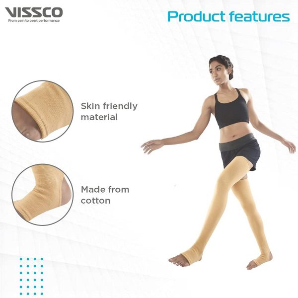 Vissco Medical Compression Varicose Vein Stockings - Image 4