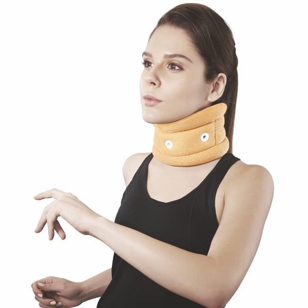 Vissco Neck Support Cervical Collar without Chin Support for Men & Women (medium)