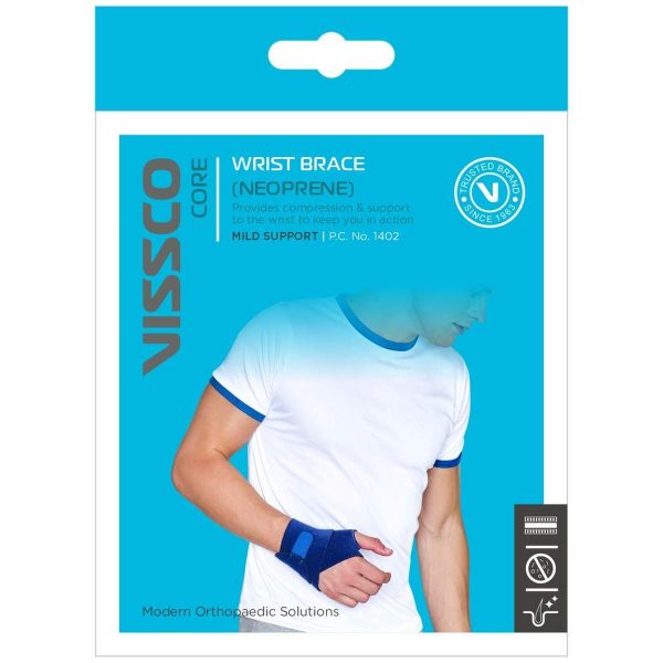 Vissco Neoprene Wrist Brace - Universal - Image 4