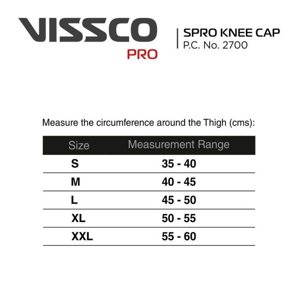 Vissco Pro Spro Knee Cap - Small - Image 4