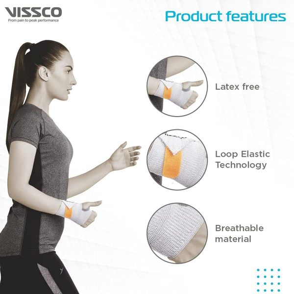 Vissco Wrist Support Wrist Brace With Thumb Support - Image 4