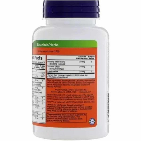 Now Foods Liver Refresh, Liver Detoxifier (90 No) - Image 3