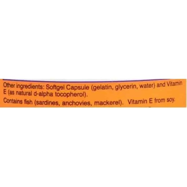 Now Foods Omega - 3  (100 No) - Image 4